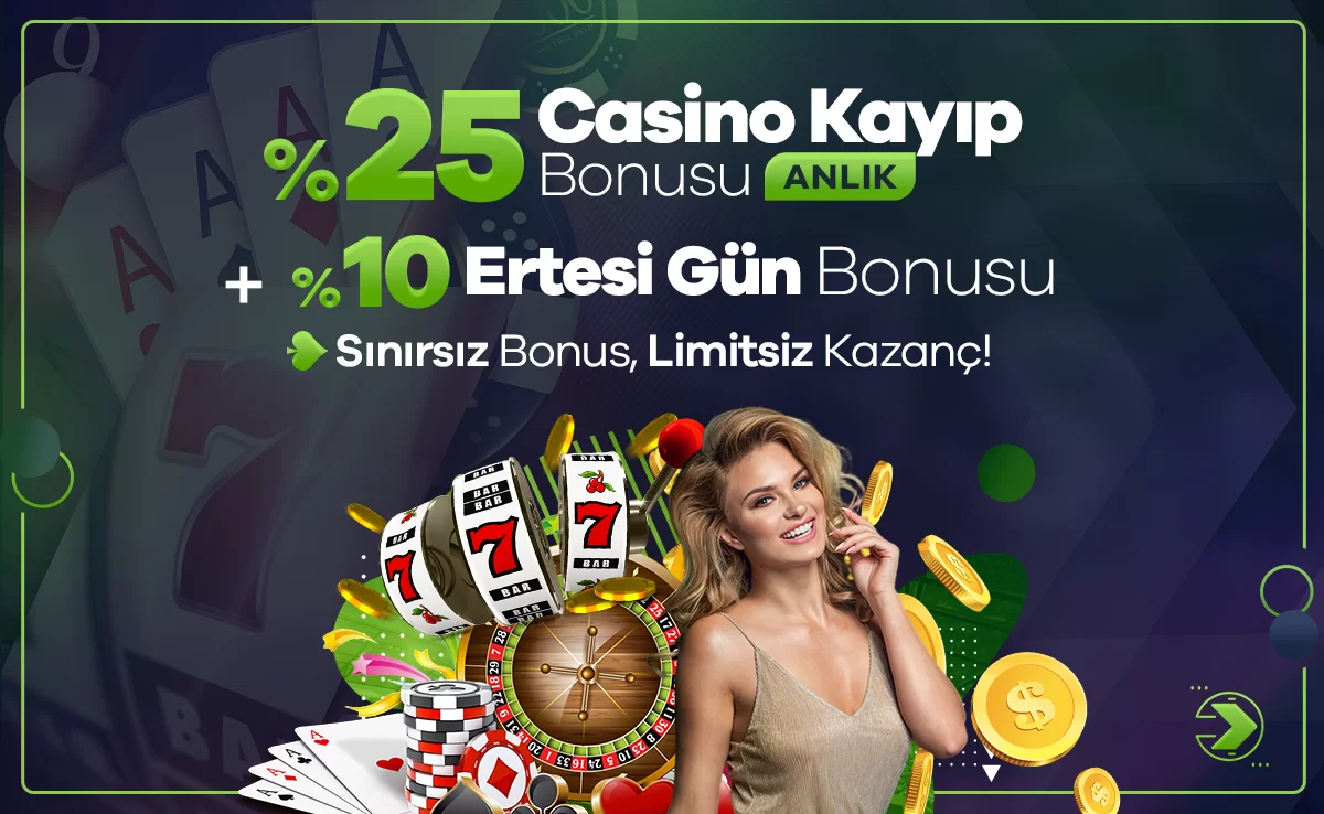 %25 Casino Kayip Bonusu