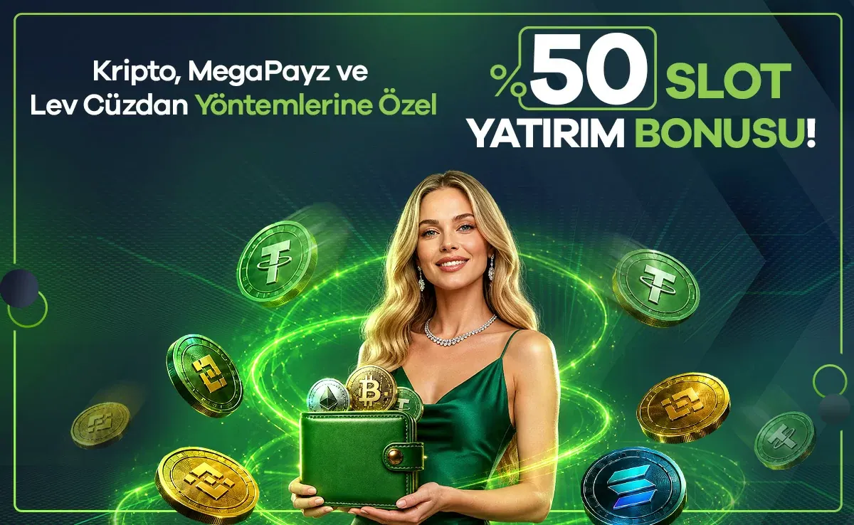 %50 Slot Yatırım Bonusu